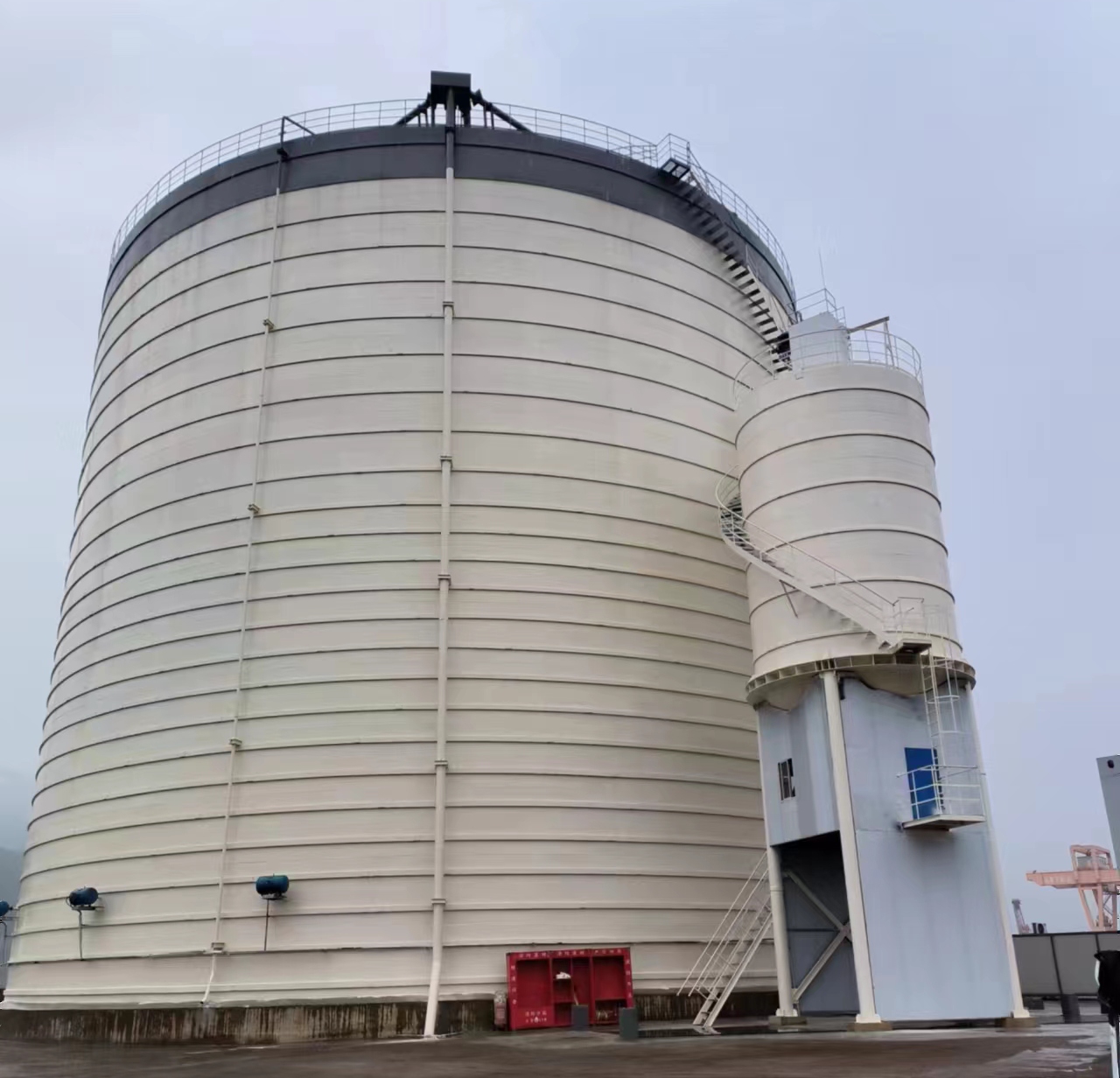 老街街道10万吨水泥钢板库